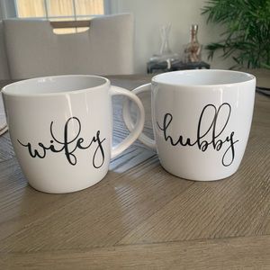 Hubby Wifey Mugs